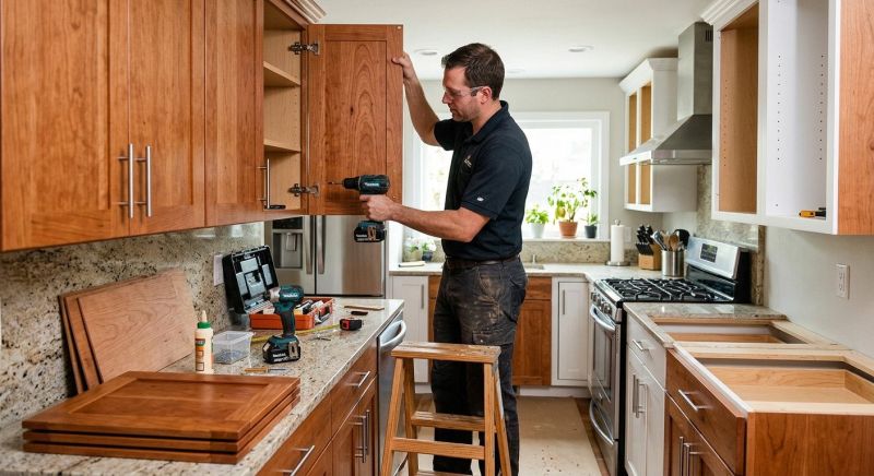 Kitchen Cabinets Refacing in Bloomington, IN