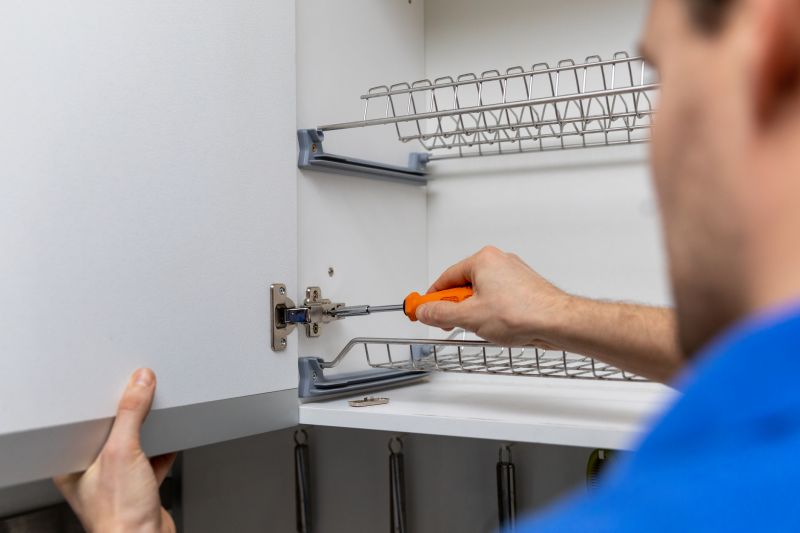 Cabinet Handle Installation