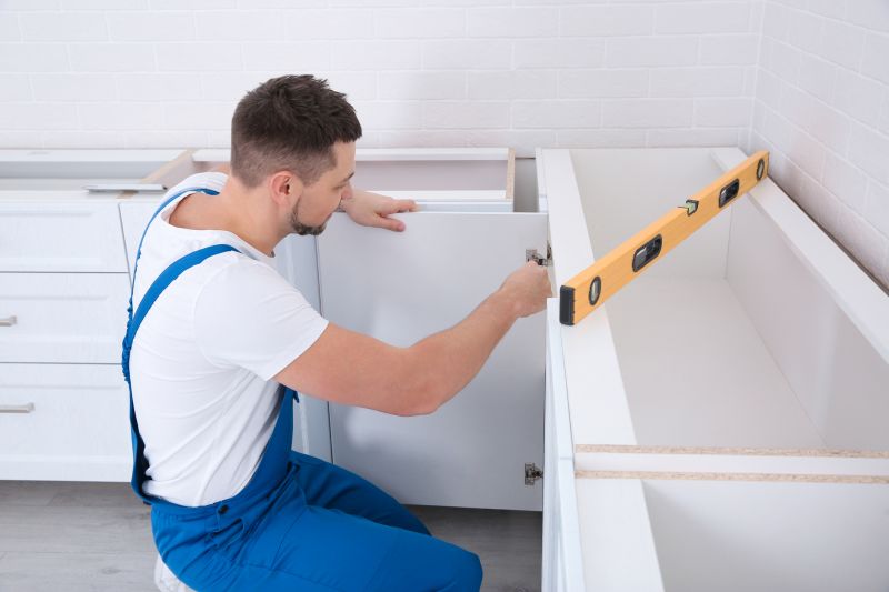 Cabinet Handle Installation