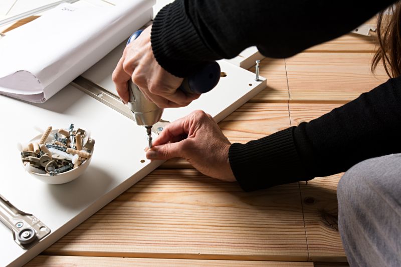 Cabinet Handle Installation